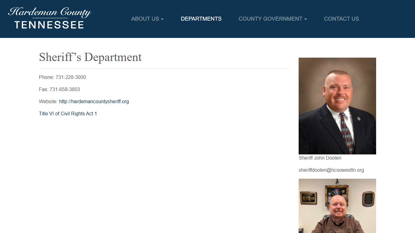 Hardeman County Tennessee